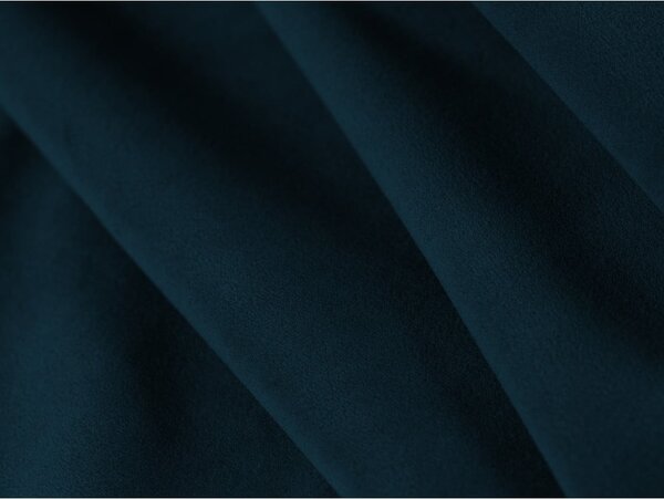 Divano in velluto blu scuro 156 cm Kendal - Micadoni Home