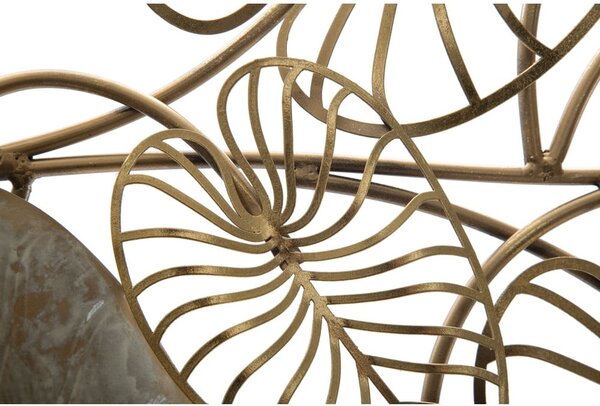 Decorazione da appendere in metallo con motivo a foglie Mauro Ferretti -A-, 131 x 61 cm Century - Mauro Ferretti