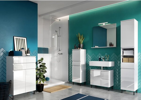 Mobile bianco sotto il lavabo 60x56 cm Salinas - Germania