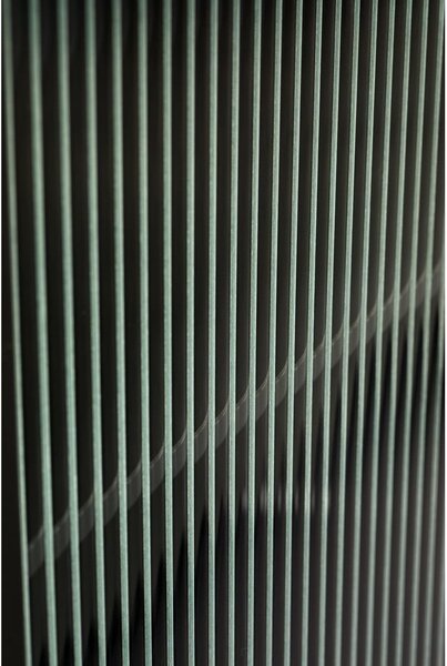 Vetrina in metallo nero 150x80 cm Boli - Dutchbone
