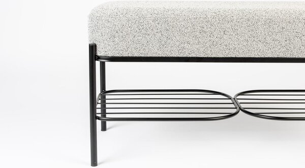Panchina grigio chiaro Milou - White Label