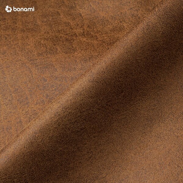 Poltrona in similpelle marrone Rate - Scandic