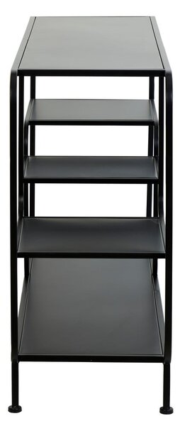 Libreria in metallo nero 141x81,5 cm Winston - Light & Living