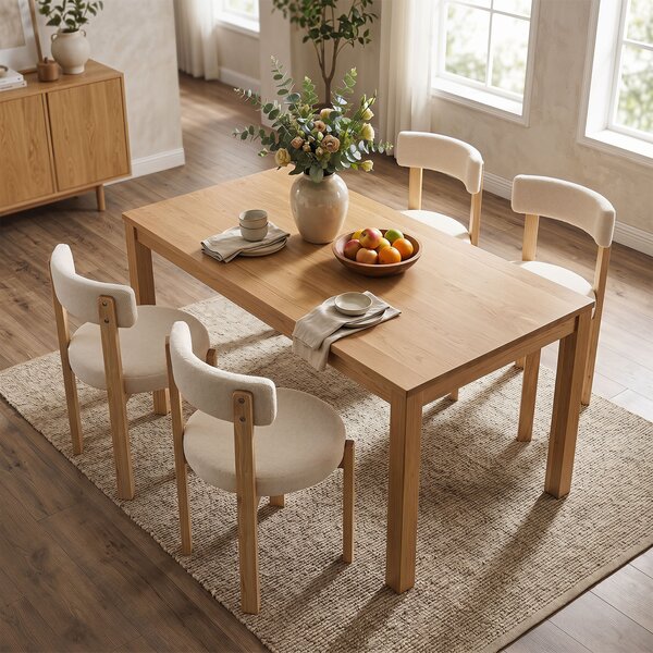 Costway Set di 2 sedie da pranzo imbottite con piedini regolabili, Sedia da cucina con schienale ergonomici e cuscino morbido portata 160 kg