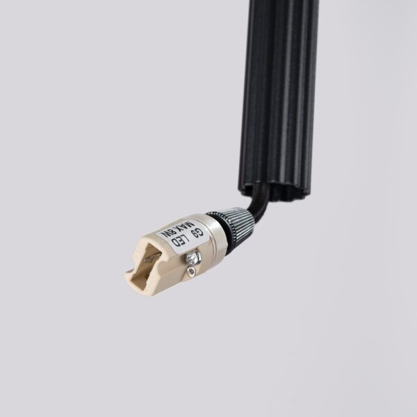 Sollux SL.1867 - Lampadario sospeso con cavo ARCHE 2xG9/8W/230V nero