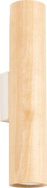 Sollux SL.1878 - Lampada da parete LINO 2xGU10/10W/230V faggio