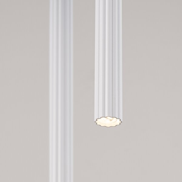 Sollux SL.1866 - Lampadario sospeso ARCHE 2xG9/8W/230V bianco