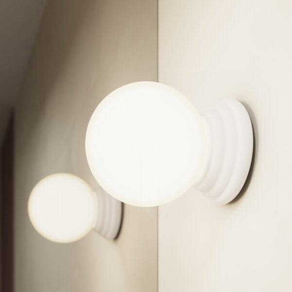 Sollux SL.1903 - Applique da bagno ZORI 1xG9/8W/230V IP44 bianco