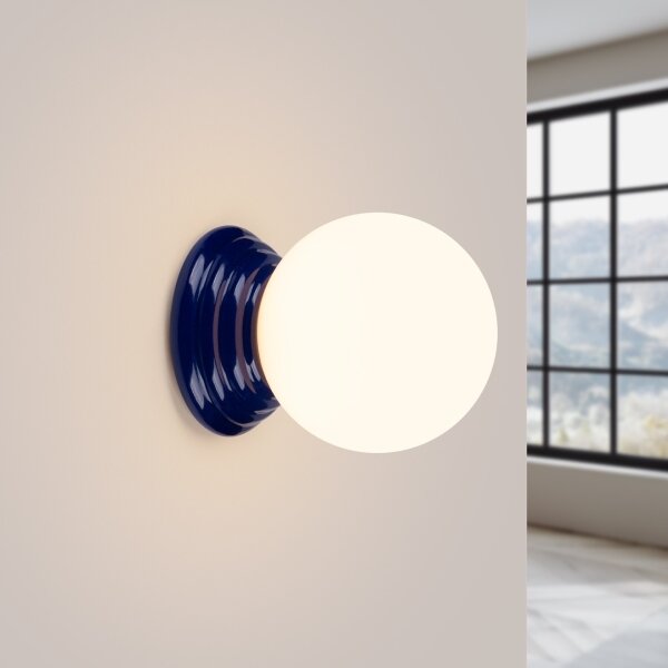 Sollux SL.1896 - Applique da bagno ZORI 1xG9/8W/230V IP44 blu
