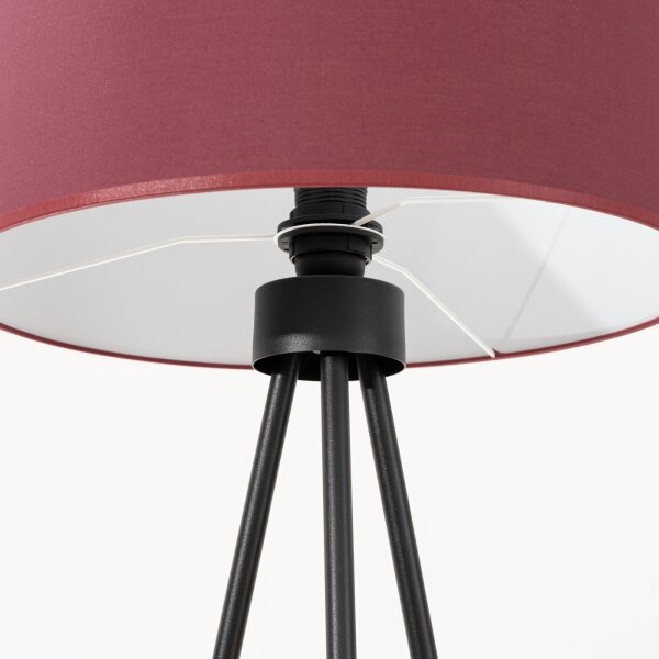 Sollux SL.1856 - Lampada da terra NEVIA 1xE27/15W/230V rossa