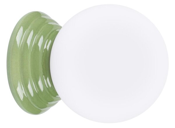 Sollux SL.1894 - Applique da bagno ZORI 1xG9/8W/230V IP44 verde