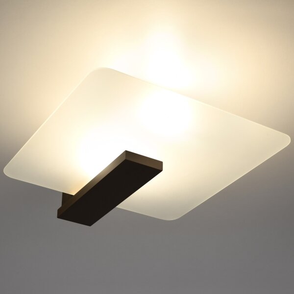 Sollux SL.1097 - Plafoniera LAPPO 2xE27/15W/230V wenge