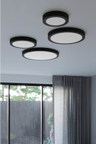 Sollux SL.1249 - Plafoniera ONYX LED, 48W/230V, diametro 60 cm, bianca
