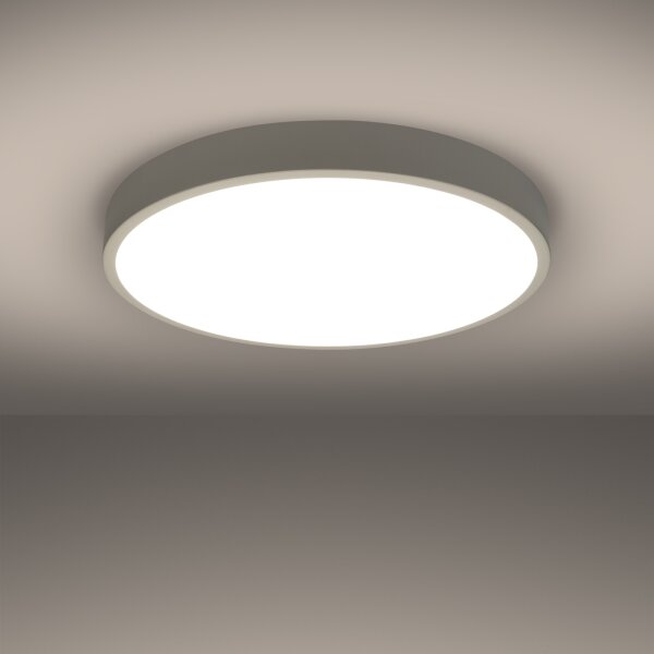 Sollux SL.1249 - Plafoniera ONYX LED, 48W/230V, diametro 60 cm, bianca