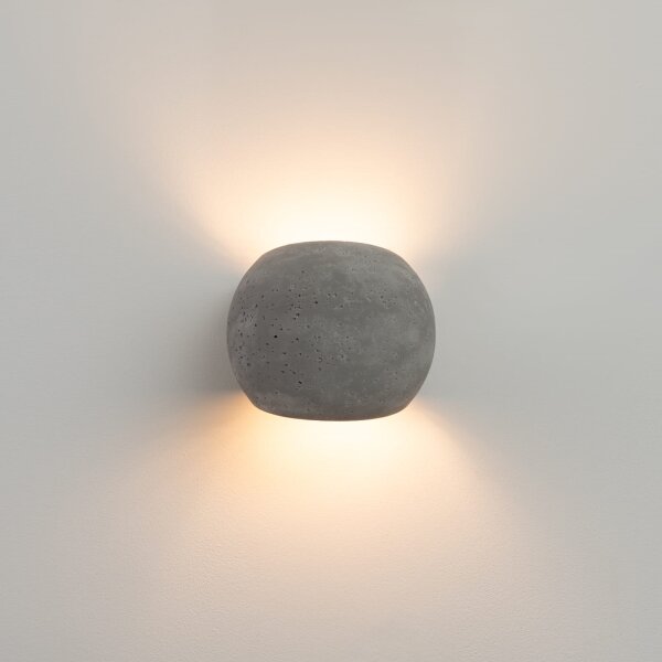 Sollux SL.1362 - Applique GLOBE 2xG9/8W/230V cemento/grigio