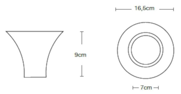 Plafoniera gesso lampadari bartalini palp 385 gu10 led verniciabile - Lampadari Bartalini Gesso
