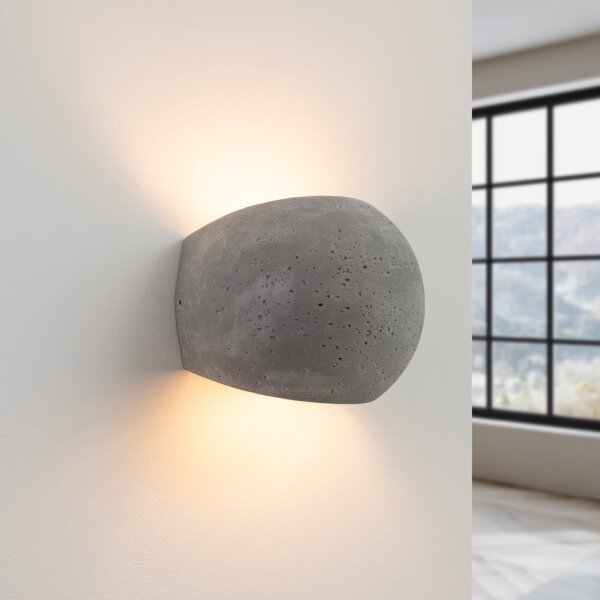 Sollux SL.1362 - Applique GLOBE 2xG9/8W/230V cemento/grigio