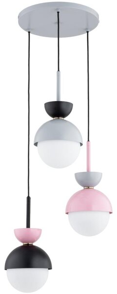 Lampadario a cavo IRSA 3xE27/15W/230V multicolore
