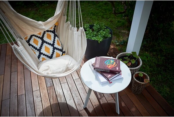 Poltrona da giardino imbottita color crema Tobago - Garden Pleasure