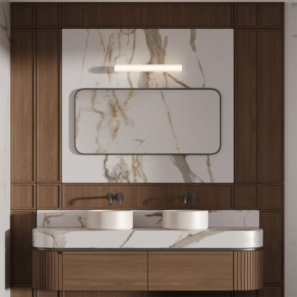 Illuminazione LED per specchio da bagno LINEA LED/12W/230V 3000/4000/6000K IP44 61 cm bianco