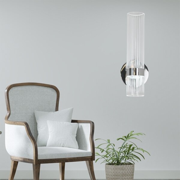 Lampada da parete LED AMBIENTE LED/6W/230V 3000/4000/6000K cromo lucido