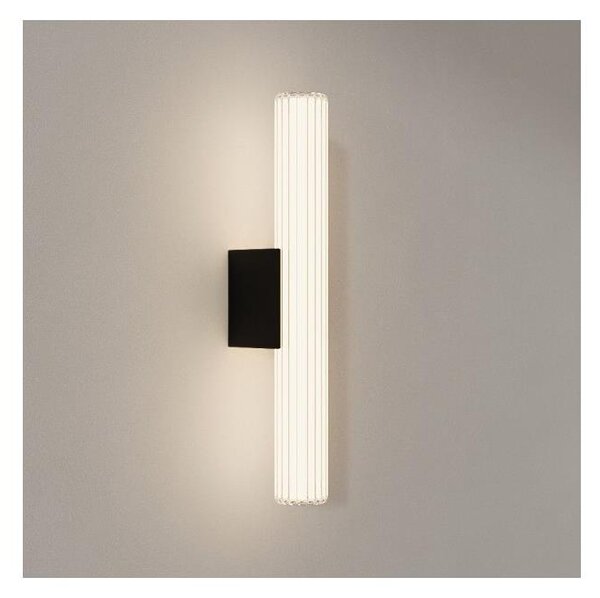 Illuminazione a LED per specchio da bagno LINEA, 8W, 230V, 3000/4000/6000K, IP44, 45 cm, nero