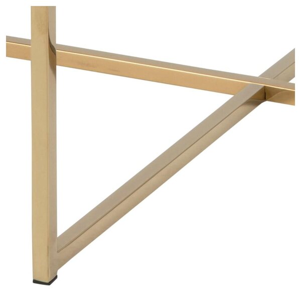 Tavolino rotondo bianco ø 80 cm Alisma - Actona