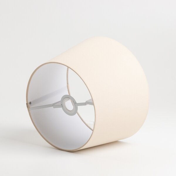 Brilagi - Lampada da tavolo CERIA 1xE27/60W/230V diam. 30 cm nera/beige