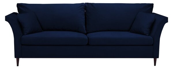 Divano letto blu con contenitore Pivoine - Mazzini Sofas
