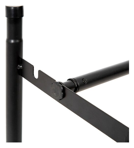 Scarpiera telescopica in metallo nero - Compactor