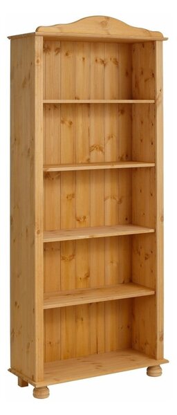 Libreria color legno naturale in legno di pino 70x181 cm Ella - Støraa