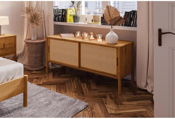Tavolo TV in rovere 142x64 cm Pola - The Beds