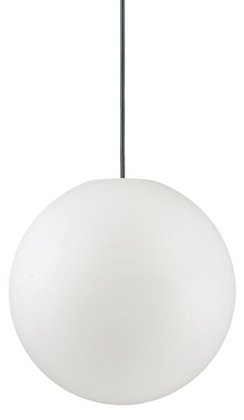 Sospensione Moderna Sole Alluminio Bianco 1 Luce E27 D30Cm