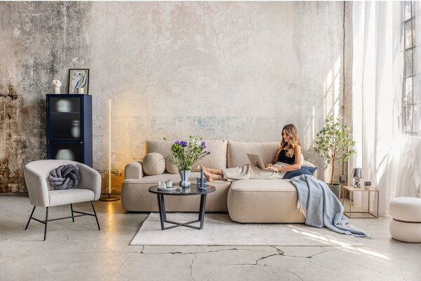 Tappeto grigio/color crema 200x290 cm Zen – Universal