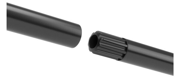 Bastone per tende allungabile in acciaio 81 - 163 cm Zen - Umbra