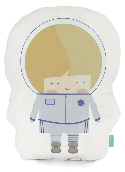 Cuscino in puro cotone Happynois , 40 x 30 cm Astronaut - Mr. Fox