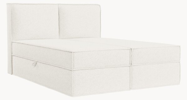 Letto boxspring fatto a mano con contenitore Bergen, H3