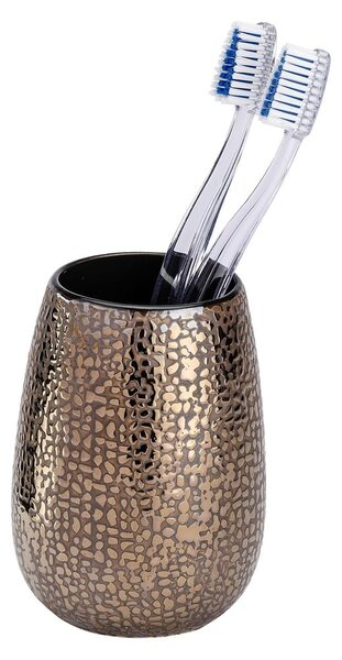 Set di accessori da bagno in ceramica color bronzo Marrakesh - Wenko
