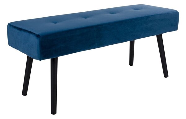 Panchina in velluto blu Skiby - Bonami Essentials