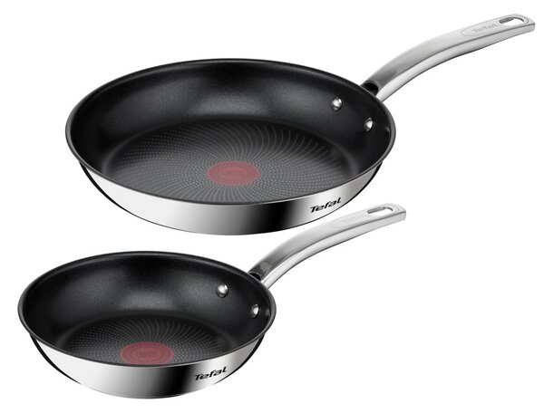 Teglie in acciaio inox 2 pezzi Intuition - Tefal