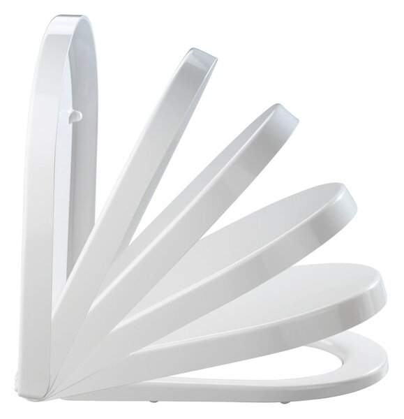 Sedile WC con chiusura Easy-Close (automatica) 34,5 x 45,5 cm Palma – Wenko