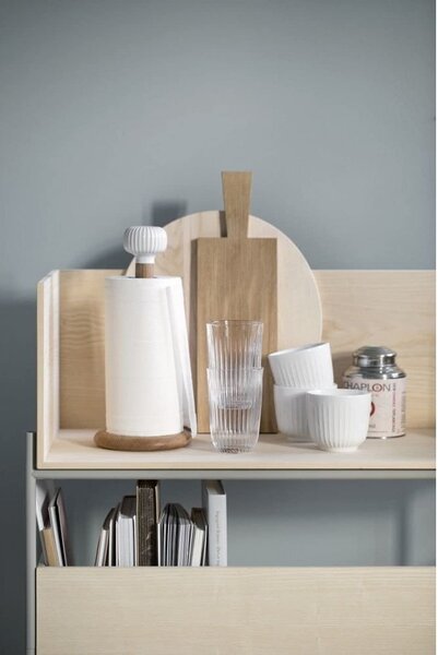 Portasciugamani in legno di quercia con dettagli in porcellana bianca Hammershoi Hammershøi - Kähler Design