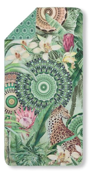 Telo mare verde ad asciugatura rapida 50x100 cm - HIP