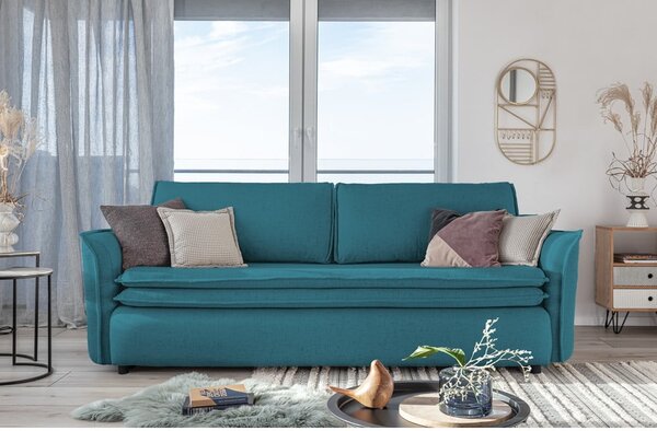 Divano letto turchese Charming Charlie - Miuform