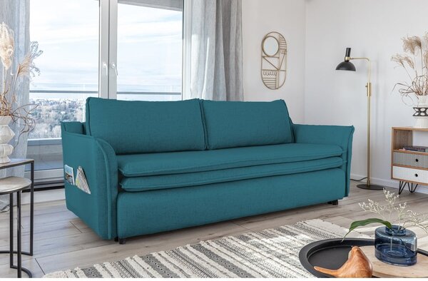 Divano letto turchese Charming Charlie - Miuform