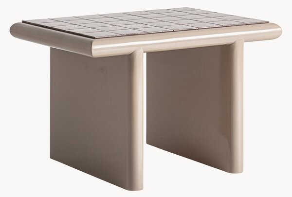 Tavolino da salotto con piano in ceramica Kurten