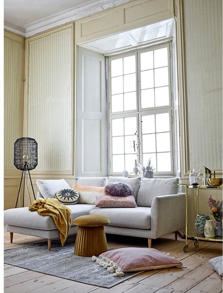 Sgabello in colore senape Roberta - Bloomingville