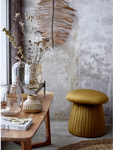Sgabello in colore senape Roberta - Bloomingville