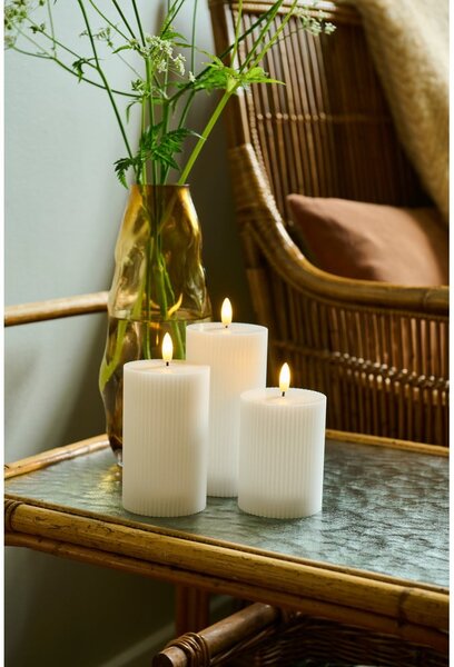 Decorazioni luminose bianche in set da 3 pezzi su USB Smilla - Sirius