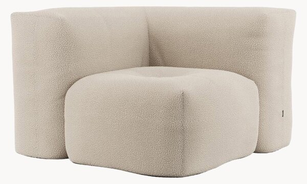 Modulo angolare in teddy-bouclé Soft